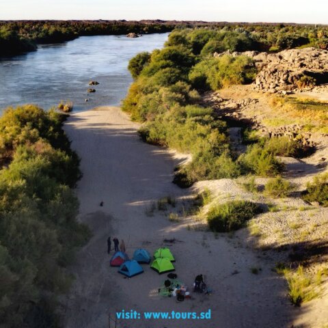 Kassinger Islands Camping Sudan